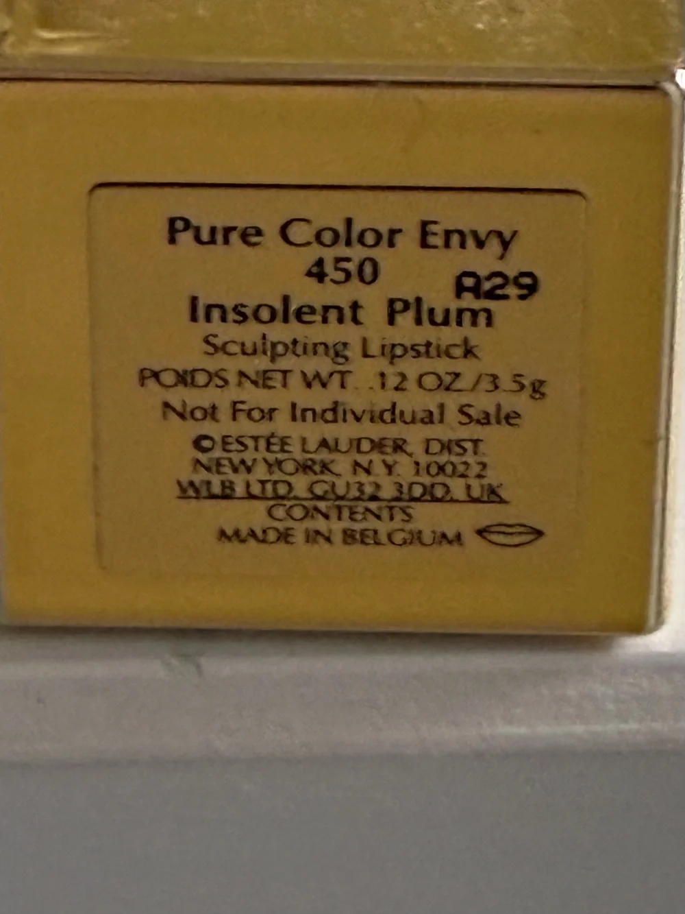 Estee Lauder Pure Color Envy Insolent Plum 450